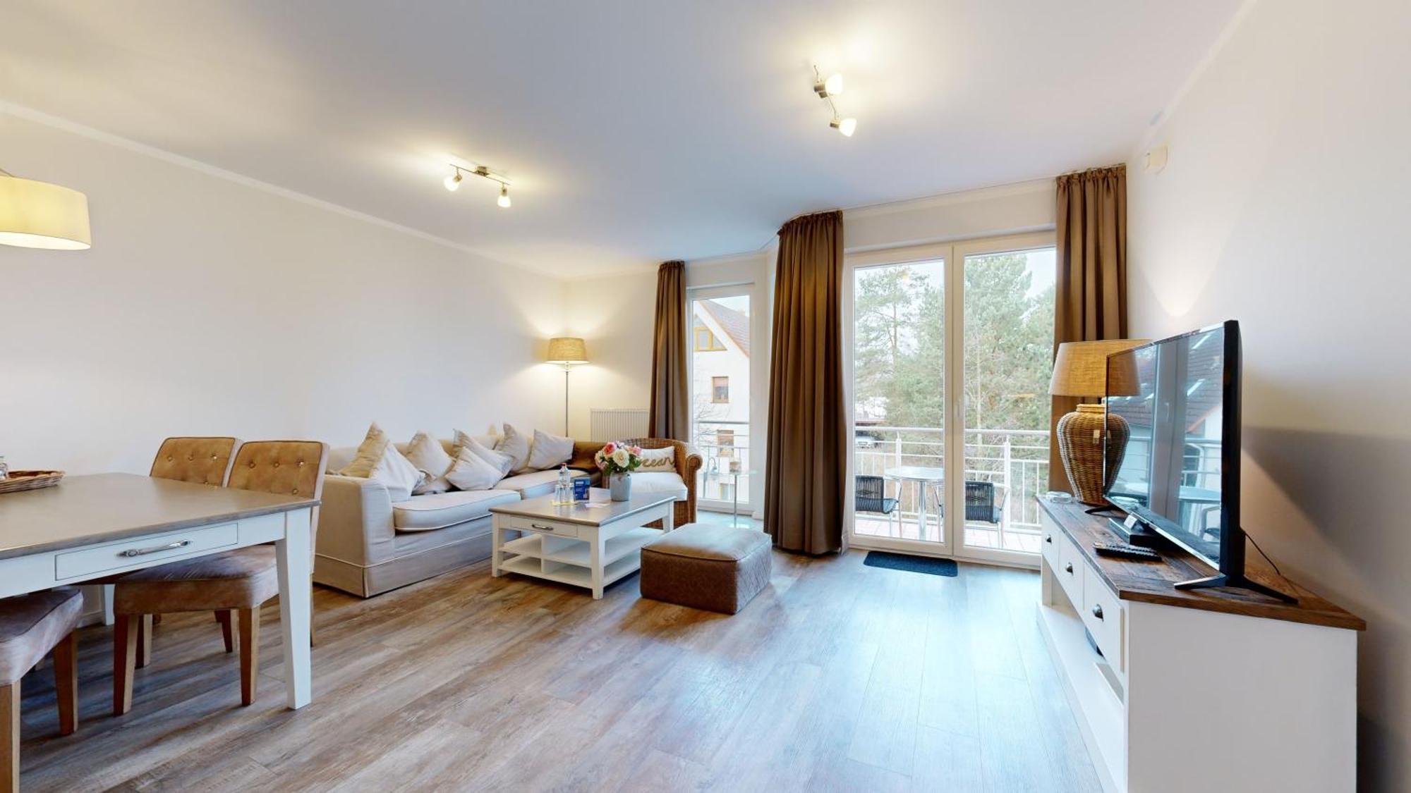 Apartment Strandnahe Mit Balkon, Residenz Bel Vital 04, *