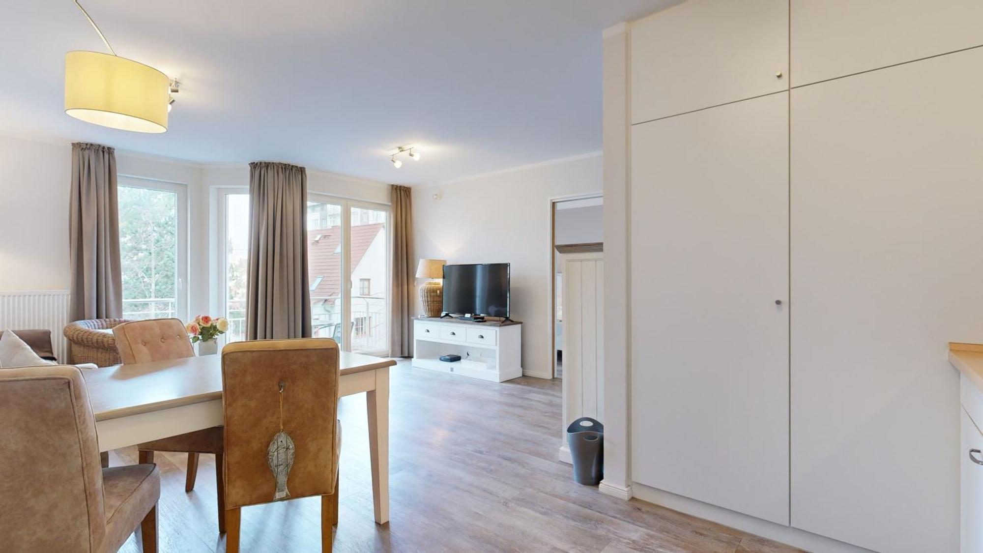 Apartment Strandnahe Mit Balkon, Residenz Bel Vital 04, Ostseebad Binz