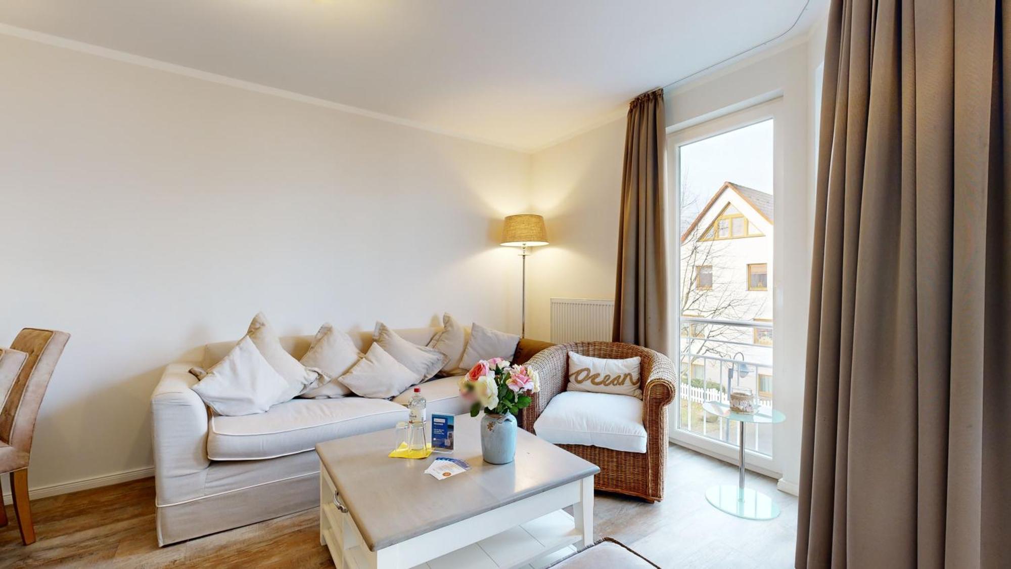 Apartment Strandnahe Mit Balkon, Residenz Bel Vital 04, Ostseebad Binz