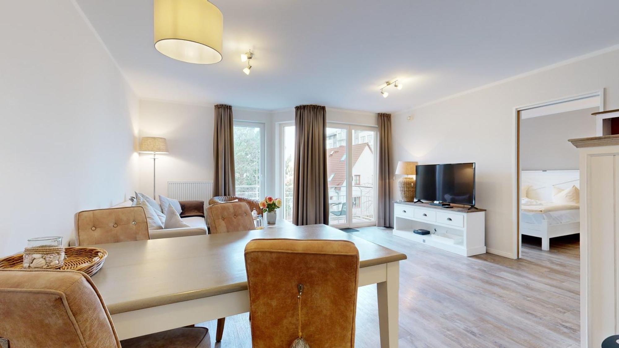 Apartment Strandnahe Mit Balkon, Residenz Bel Vital 04, *